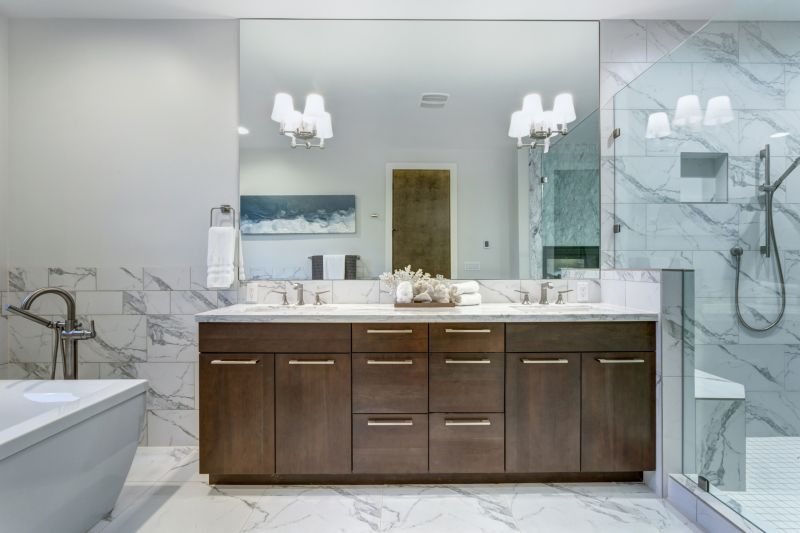 Contemporary Vanity with Storage
